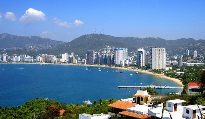 Bahía de Santa Lucía Acapulco. 