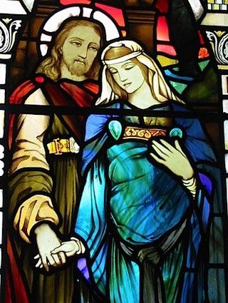 Pero más interesante es ver que María Magdalena está embarazada, sin embargo esta no es la única representación de María Magdalena en gestación.