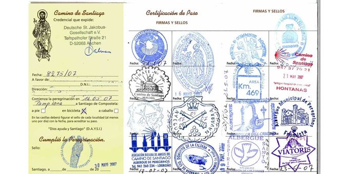 El Pasaporte de Santiago