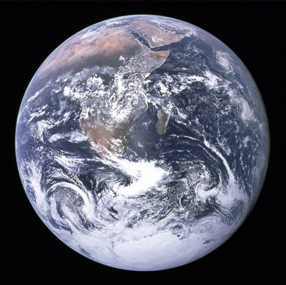 La Tierra desde el Apolo 17