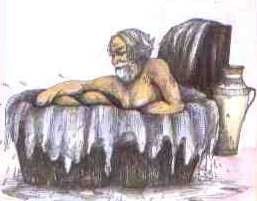 Arquímedes y su famoso baño