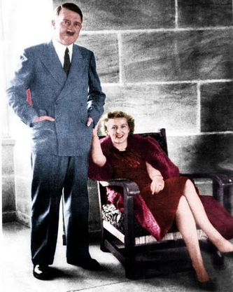 Supuesta foto de Hitler y Eva Braun en España