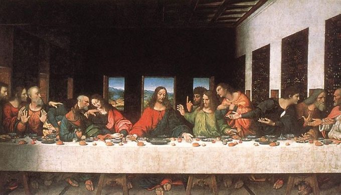 Era tanto el interés de Da Vinci en este campo, que incluso preparó un menú especial, sobre el que basó su famosa obra “La última cena”.