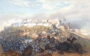 Batalla de México contra EEUU en las faldas del Castillo de Chapultepec