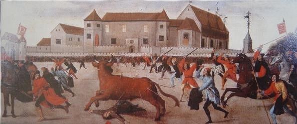 Corrida en Benavente (Zamora) 1506 en honor a Felipe el Hermoso
