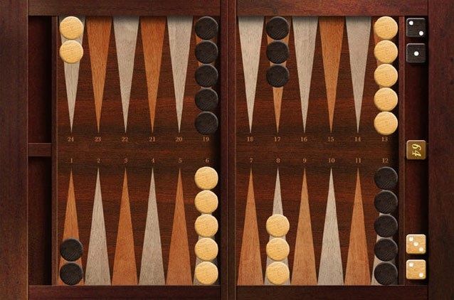 Tablero de Backgammon