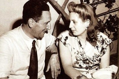 Perón y Eva Duarte