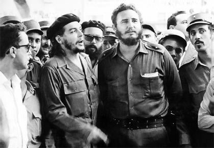 El Che Guevara y Fidel Castro