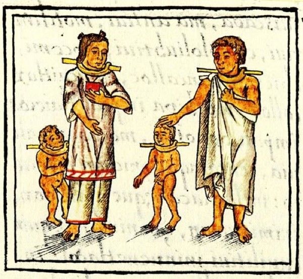 Los aztecas tenían un sistema único para la esclavitud.