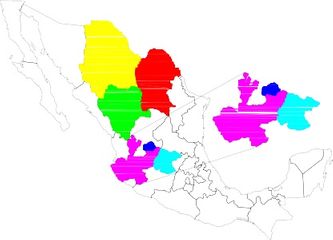 Regiones de manufactura del queso Asadero