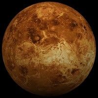 El planeta Venus, el segundo a partir del Sol
