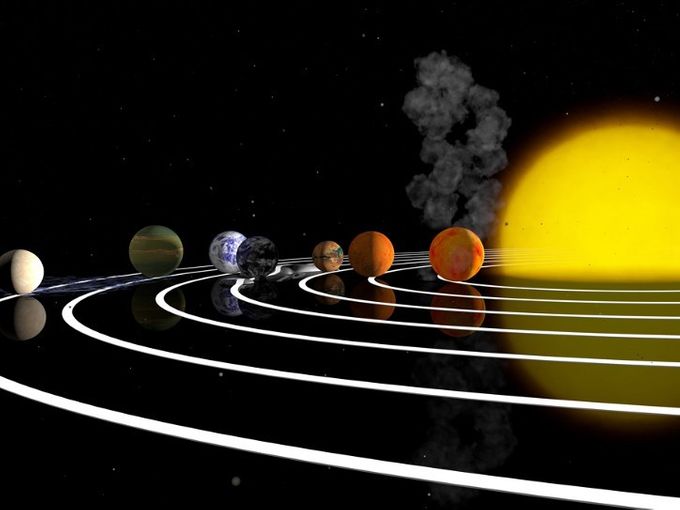Siete planetas del tamaño de la Tierra orbitando en la zona habitable de una estrella que llamamos TRAPPIST-1. Ángel Soler Gollonet / Shutterstock.com