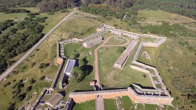 La Fortaleza de Santa Teresa en Uruguay