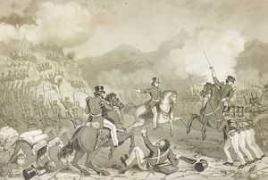 Muchos historiadores han relatado las batallas que se vivieron durante la invasión de Estados Unidos. 
(John Cameron/Nathaniel Currier/Library Of Congress)
