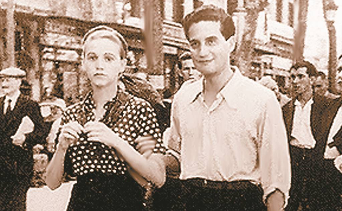 En 1937 Octavio Paz acudió a España en compañía de su mujer Elena Garro y otros escritores, Foto del EL UNIVERSAL
